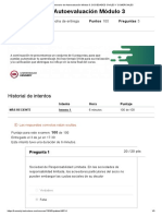 Cuestionario de Autoevaluación Módulo 3 - SOCIEDADES CIVILES Y COMERCIALES