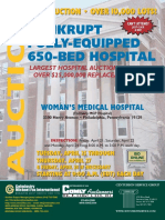 Bankrupt Fully-Equipped 650-Bed Hospital: 3 Day Auction - Over 10,000 Lots!