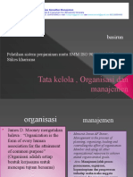 3 Konsep Dasar Pemahaman Organisasi Dan Manajemen