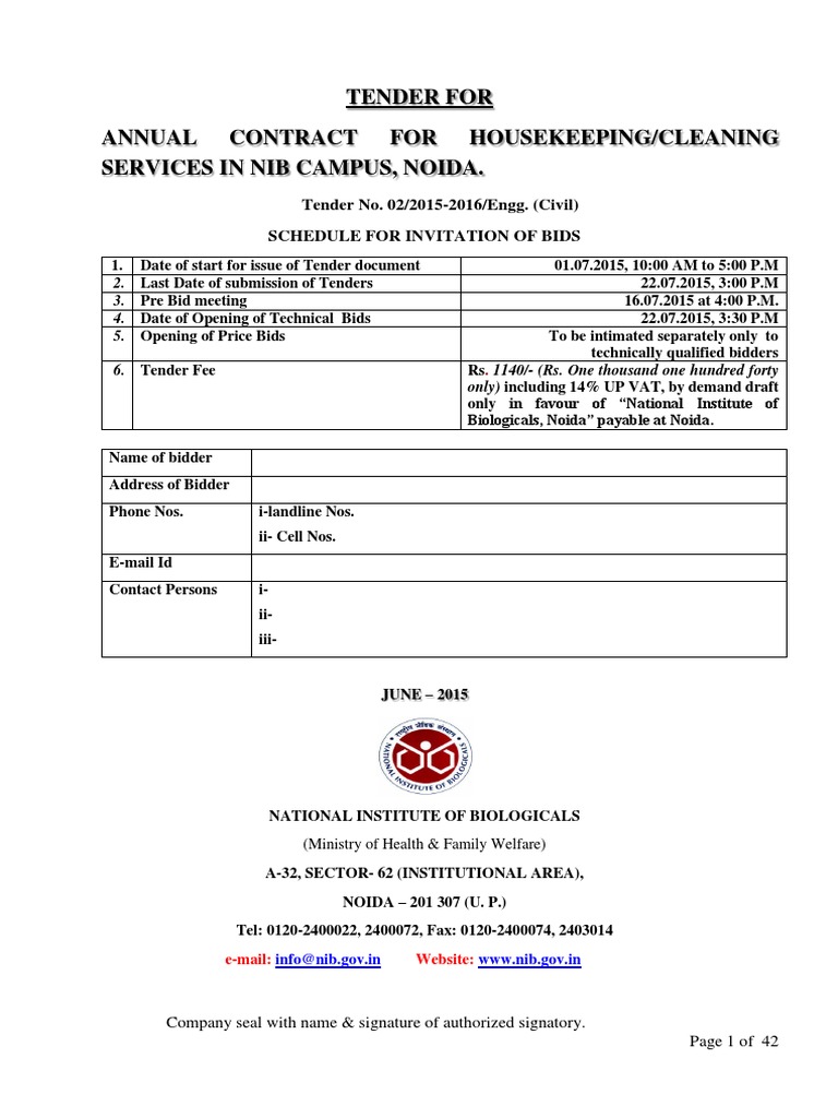Mechanized Housekeeping Tender PDF Employment Taxes