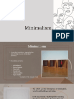 Minimalism DISCONT