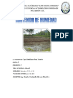 Contenido de Humedad (Aluvial)