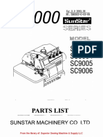 SC9003 SC9004 SC9005 SC9006: Parts List