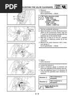 Yamaha Mio Valve Clearance