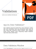 Data Validation