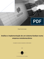 Análise e implementação de um sistema Kanban numa empresa metalomecânica