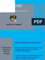 Capital de Trabajo