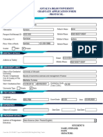 UY-FR-0617 Graduate Application Form