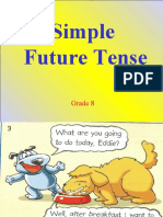 Simple Future Tense: Grade 8