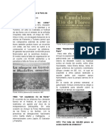 Cubrimiento de Prensa en La Feria de Las Flores 1957-2018