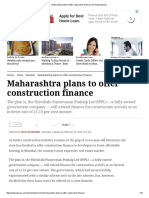 Maharashtra Plans To Offer Construction Finance - The Indian Express