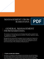 Management From Ramayana