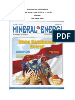 Pengelolaan Dana Ketahanan Energi Majalah Mineral Dan Energi Vol 14 No 2