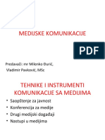 Medijske Komunikacije 10