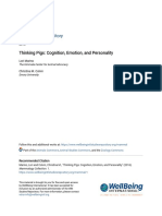 Thinking Pigs - Cognition Emotion and Personality