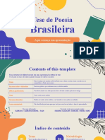 Brazilian Poetry Thesis by Slidesgo