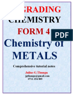 Chemistry of METALS