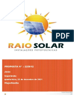 Energia solar proposta