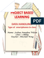 Joshua PBL Maths