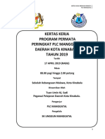 Kertas Kerja Program Permata PLC Manggatal Baru 2019