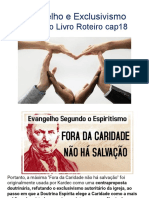 Estudo Do Livro Roteiro (Cap 18) Evangelho e Exclusivismo