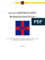 Royal Amestrian Army Modernisation Plan