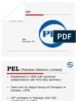 Marketing Plan of Pel