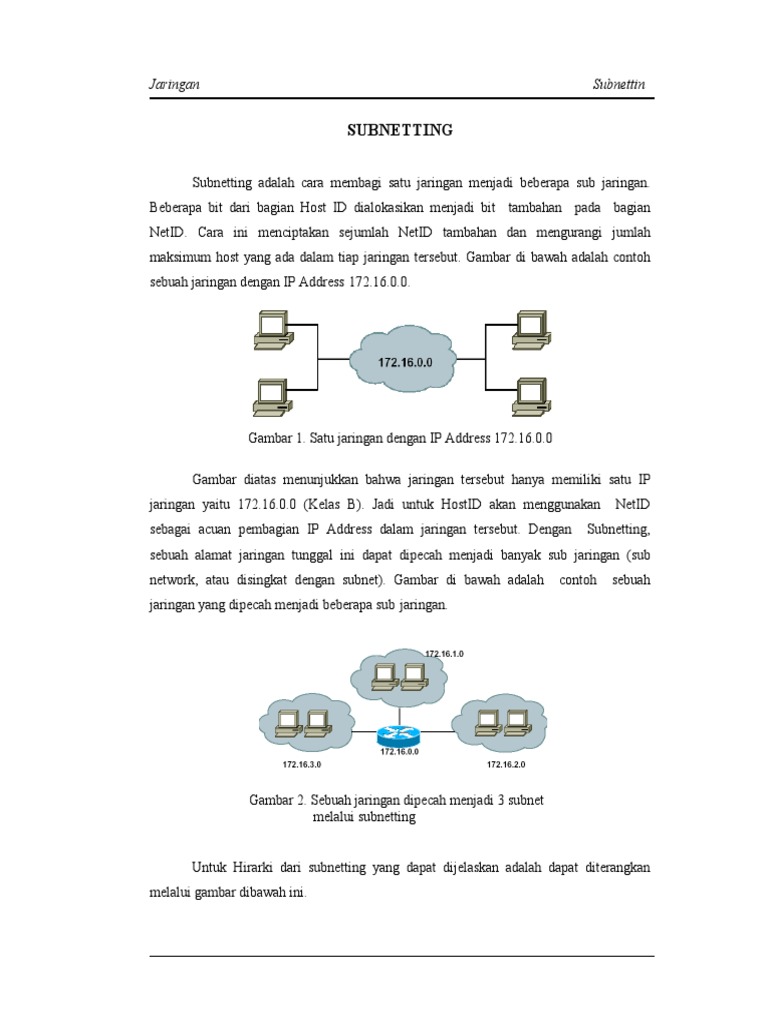 Modul Ip Addres 2 Pdf Komputer