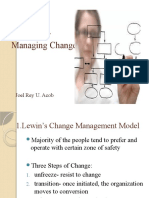 Models For Managing Change