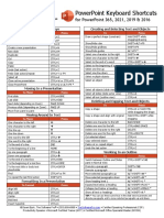 PowerPoint Keyboard Shortcuts