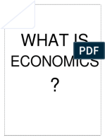 What Is: Economics
