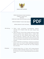 Peraturan Badan Pusat Statistik Nomor 5 Tahun 2021 Tentang Kode Dan Nama Wilayah Kerja Statistik