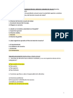 PREGUNTAS DE GESTIÓN y Ética Sanitaria