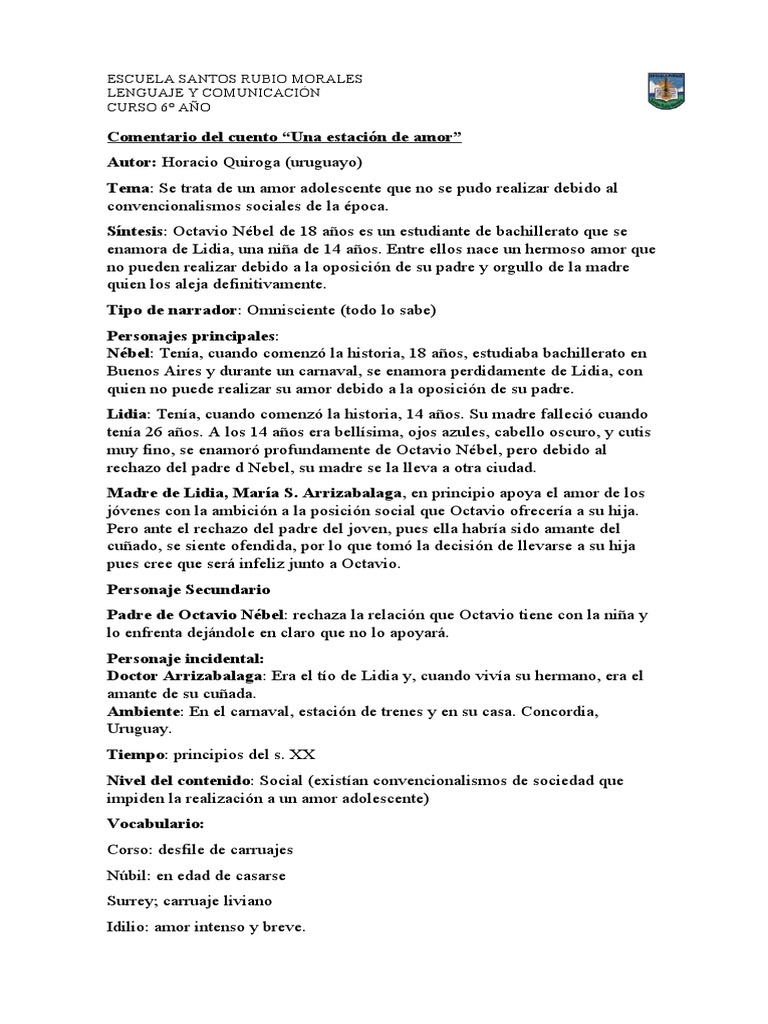 Una Estación de Amor PDF