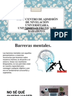 Barreras Mentales