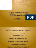 Tahapan Penilaian