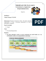 Taller No. 3 - Procesos y Ecosistema Emprendedor