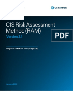 CIS Risk Assessment Method (RAM) : Implementation Group 2 (IG2)