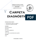 Carpeta Diagnóstica