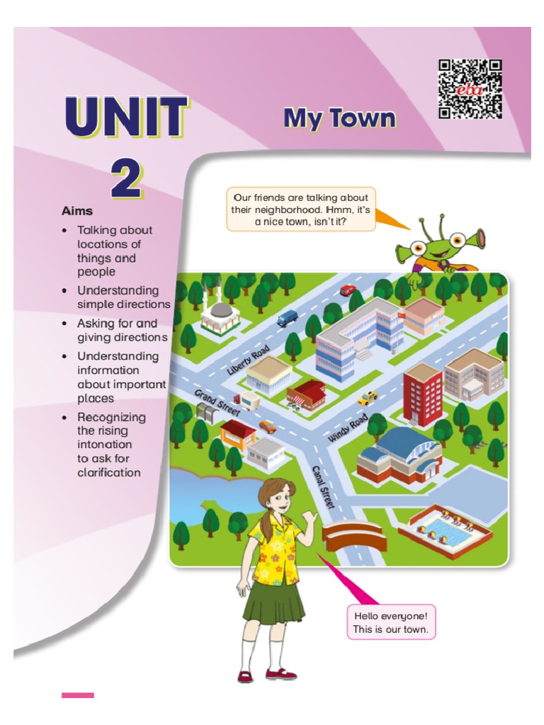 5th Grades English Lesson 2nd Unit My Town Notes 5.sinif Ingilizce ...