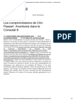 EP-8 - Les Compromissions de Ciro Passeri - Aventures Dans Le Consulat 8 - La Partie Du Lundi