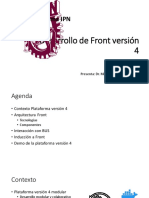 Plataforma v4 Desarrollo Front