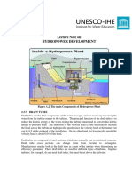 Lecture Note On Hydropower Development: Figure A.2 The Main Components of Hydropower Plant 2.3.7. Draft Tubes