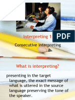 Interpreting