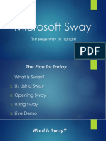 Sway presentation