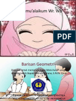 Barisan Geometri