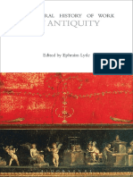 A Cultural History of Work in Antiquity