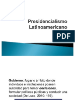 Presidencialismo Latinoamericano