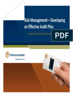 Risk MGT and Audit Planning