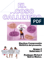 Informe ''El Acoso Callejero'' SubG4 G2 Electivo Comprensión Histórica